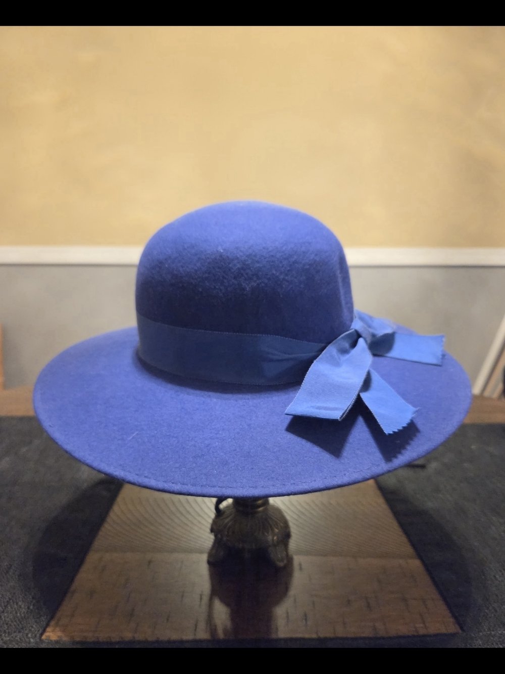 Vintage Dorfman Pacific Blue Wool Floppy Hat," "WPL 807 Wide Brim Hat